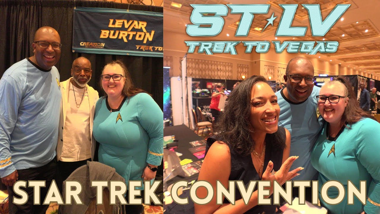 🚀 Our First Ever Star Trek Convention! | STLV 2025 Las Vegas Experience