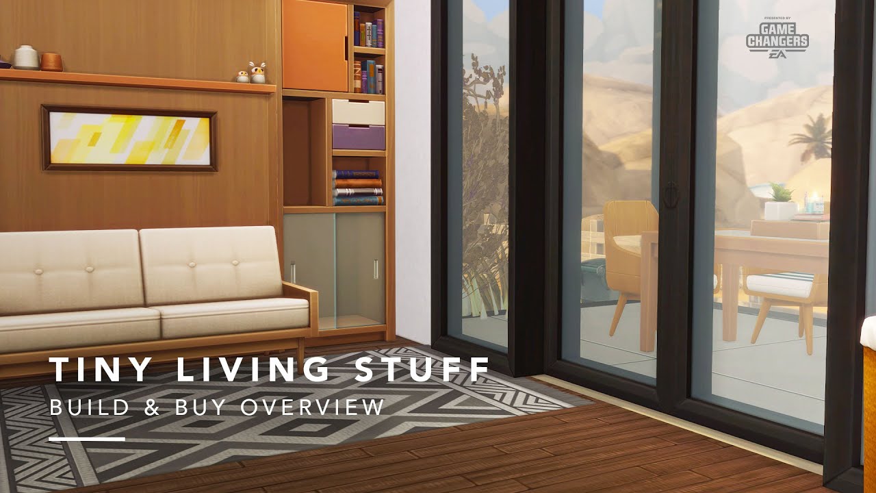 Sims 4 | Tiny Living | Early Look at Build & Buy!