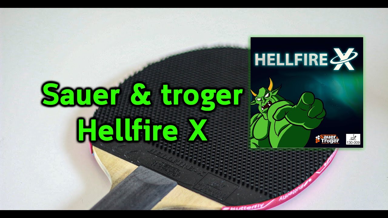 Long pimple power block by sauer & troger hellfire X