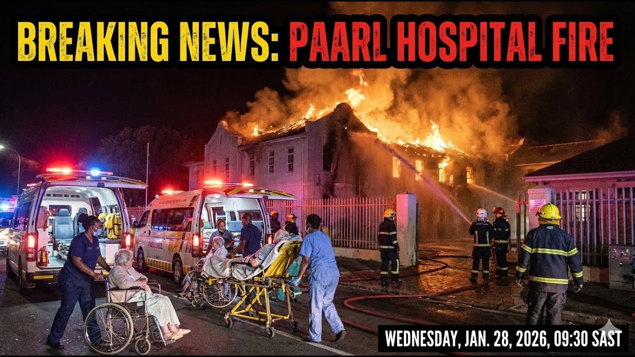 Paarl Hospital Fire | Patients Evacuated as Emergency Crews Respond | Latest Update