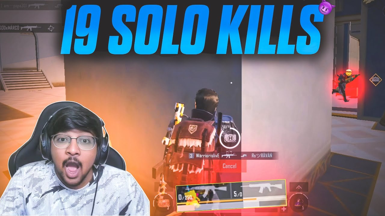 1V6 OP 🔥 Kottukuntu Povale 😈 | Intense Gameplay+ Fun With RajAnna 🤣 | #warriorislive @UnqGamer
