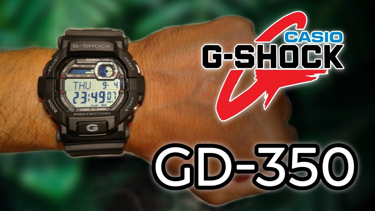 Casio G-Shock GD-350 (review en español)