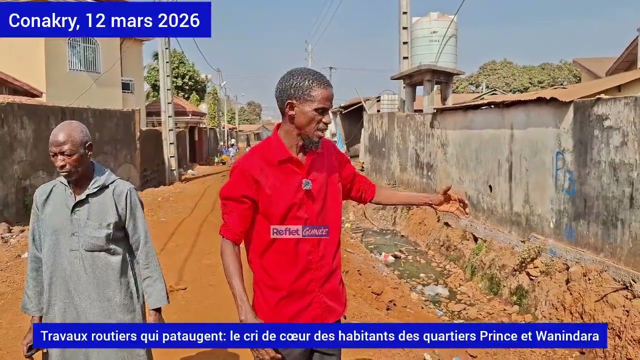 Prince et Wanindara: des travaux routiers abandonnés, les citoyens tirent la sonnette d'alarme 