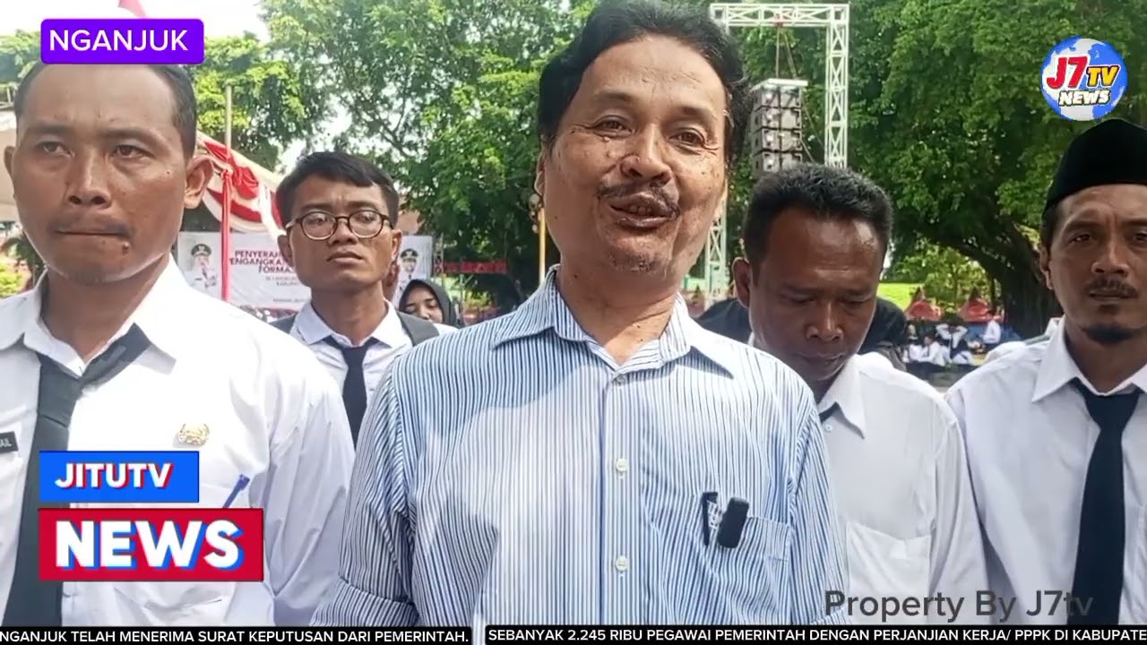 NGANJUK J7TV// SEBANYAK 2.245 PPPK DI KABUPATEN NGANJUK MENERIMA SURAT KEPUTUSAN ( SK )