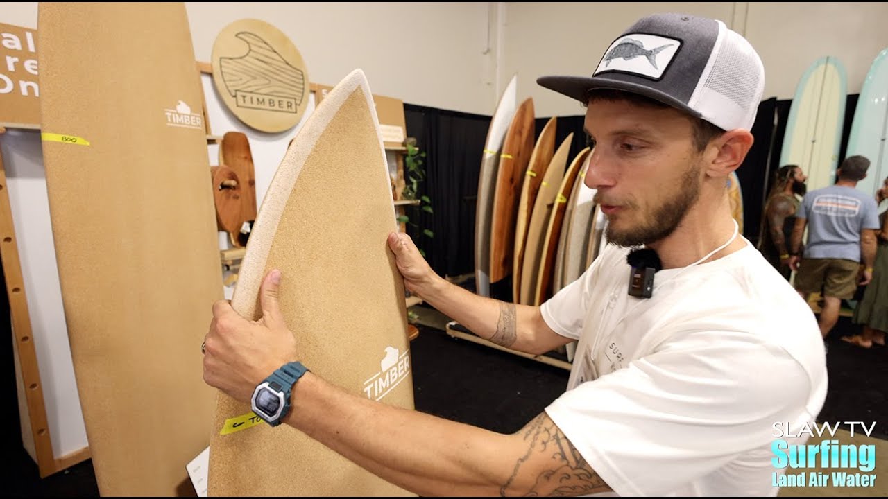 Cork Surfboards by Timber Surf Co at Boardroom Show