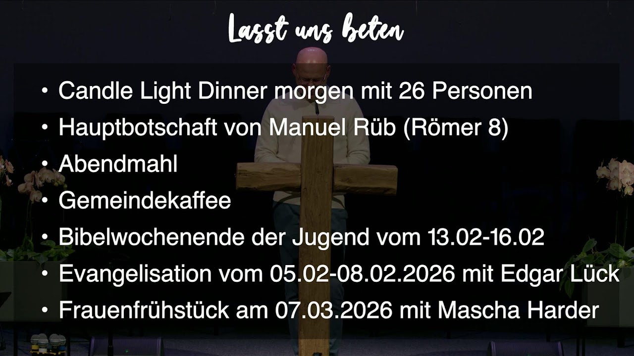 Bibel & Gebetsstunde | CBG Fulda Kohlhaus | LIVE