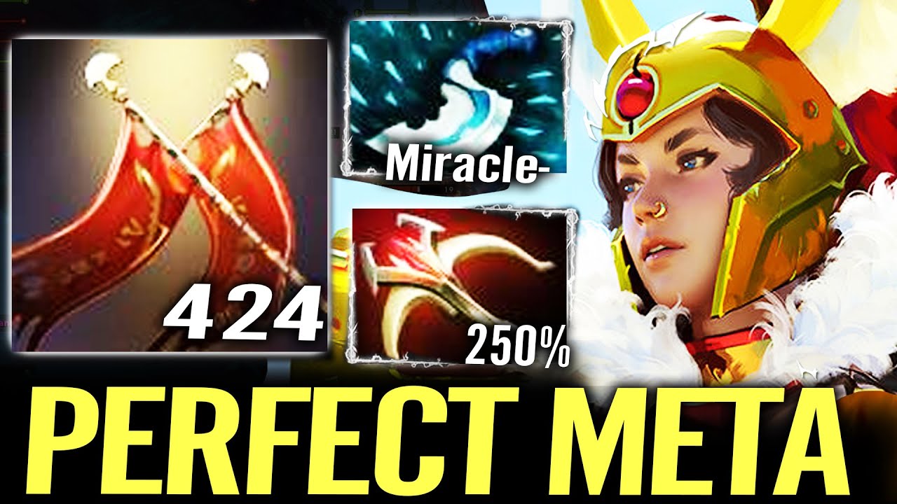MiD Legion Commander Perfect Meta - Dota 2 insane Play by Miracle-