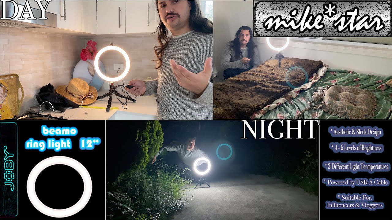New Joby Beamo Ring Light 12