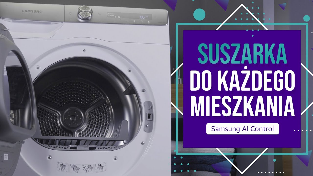 Suszarki do ubrań Samsung z AI Control - Co musisz wiedzieć przed zakupem?