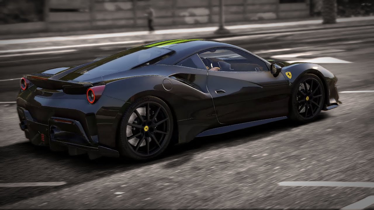 Ferrari F8 Cinematic: The Art of Speed and Elegance
