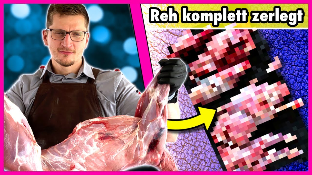 WILD richtig ZERLEGEN | Reh zerwirken