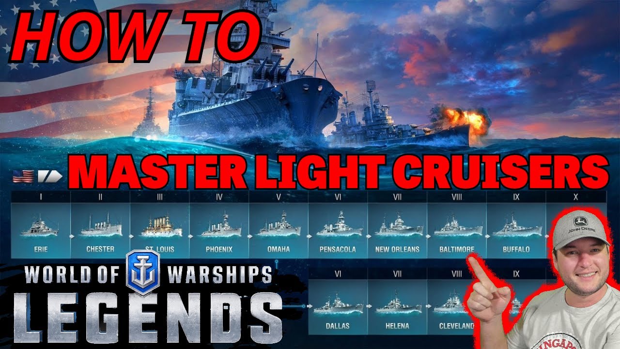 Light Cruiser Mastery takes Time | HOW TO | World of Warships Legends