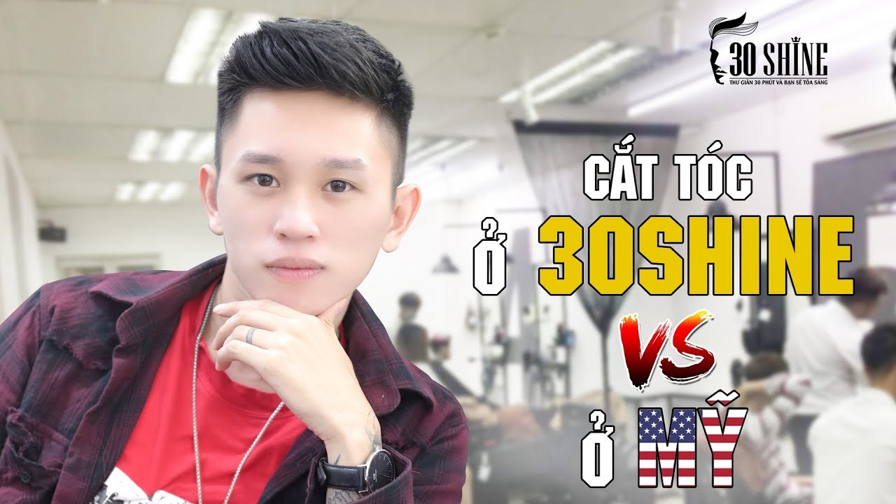 Cắt Tóc Ở Mỹ Và Ở 30Shine Khác Gì Nhau? - Rapper B Ray Đến 30Shine Cắt Tóc | 30Shine TV