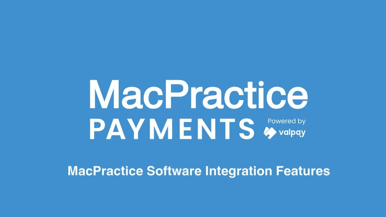 MacPractice Payments Introductory Video