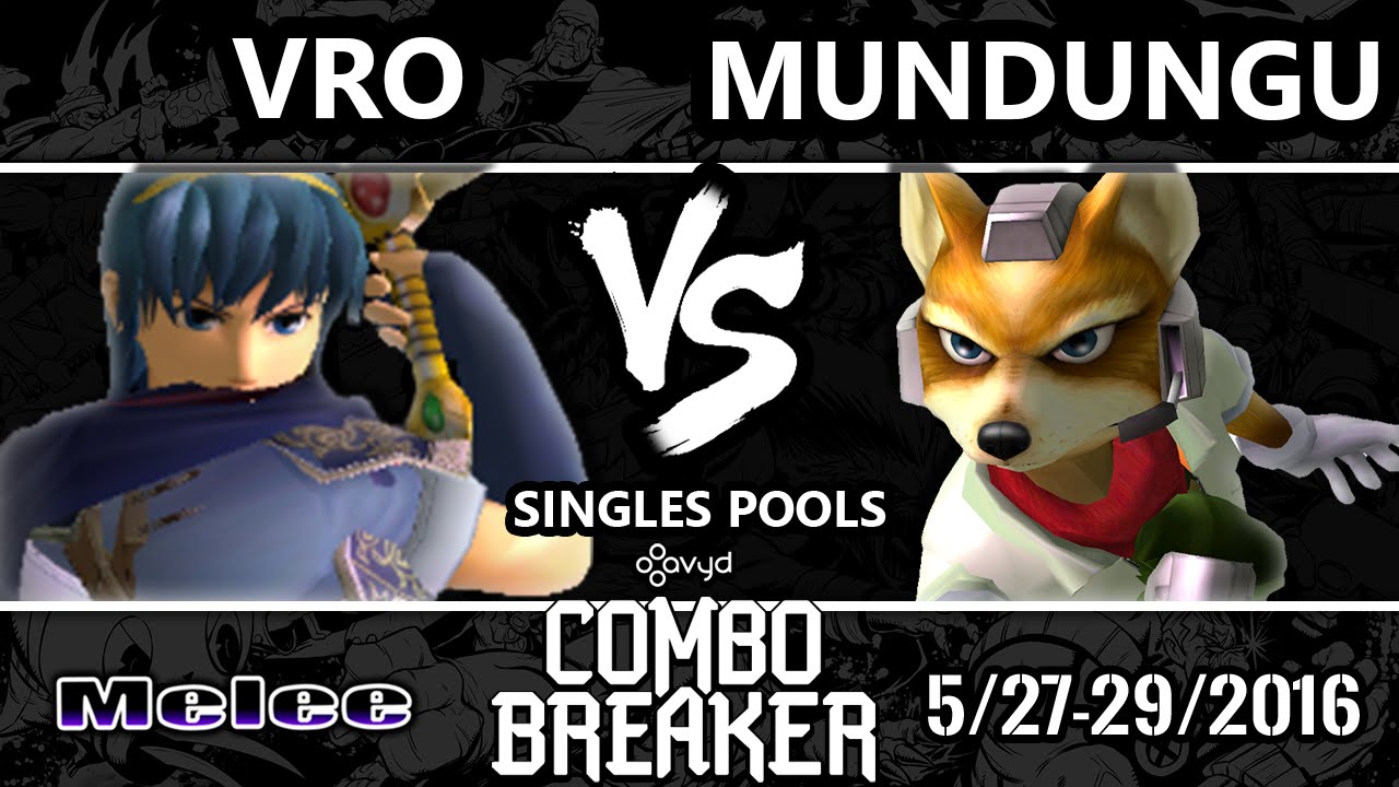 CB2016 Pools - Vro (Marth) Vs. Mundungu (Fox) SSBM - Smash Melee