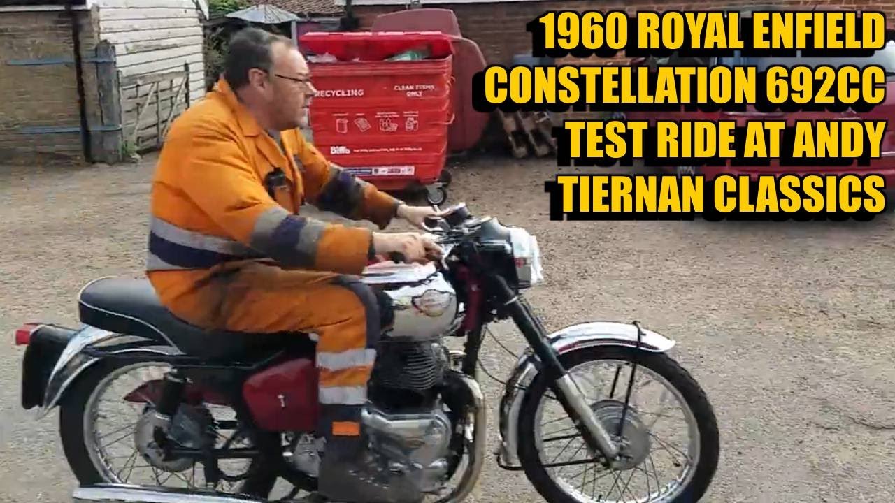 1960 Royal Enfield Constellation 700cc at Andy Tiernan Classics #09366REN