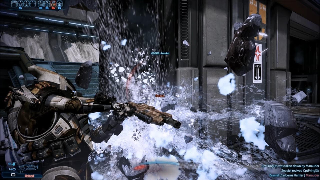 Mass Effect 3 Multiplayer Turian Havoc Soldier PC Gold Gameplay