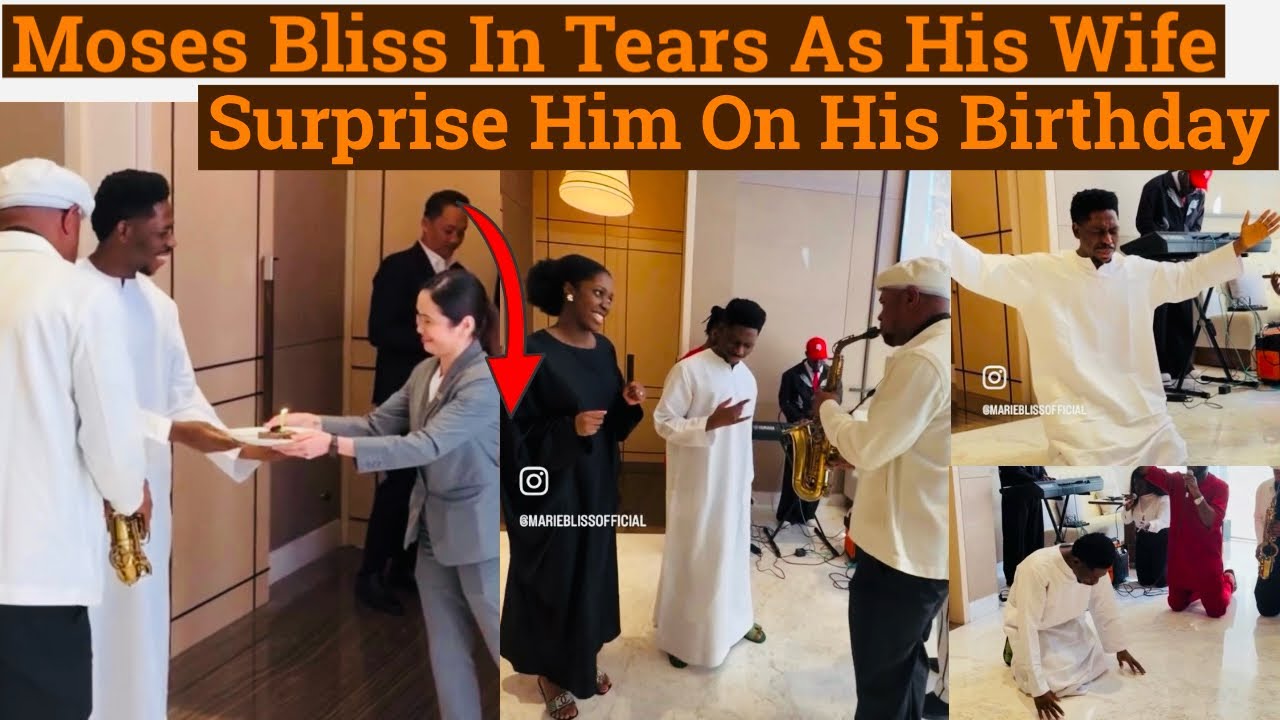 Moses Bliss In Tears As Marie Surprises Him On His Birthday In Dubai 