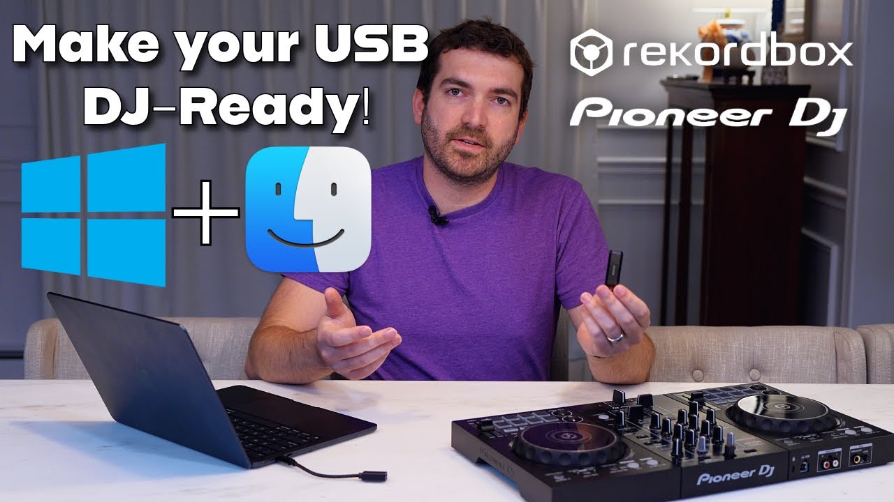 Как отформатировать USB-накопитель для CDJ, XDJ и моноблоков