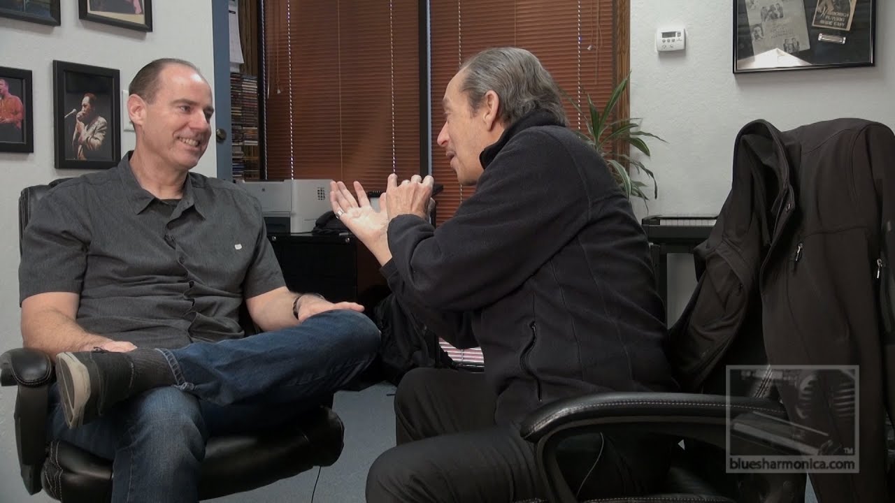 Jerry Portnoy's Approach to Improvising - Interview Snippet for BluesHarmonica.com w/David Barrett
