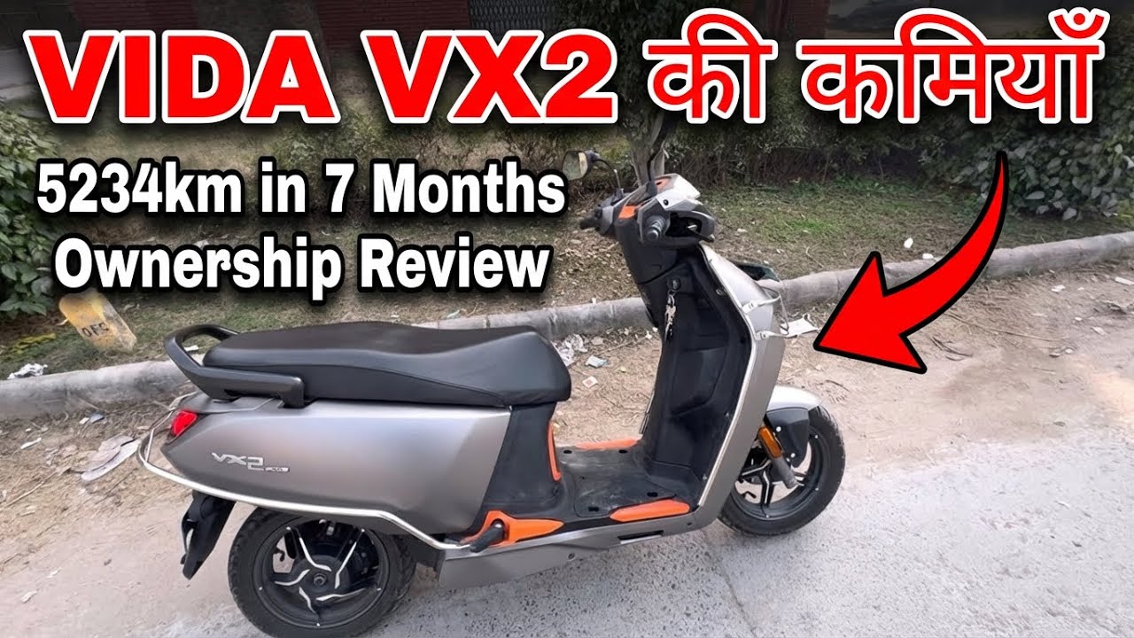 Hero Vida VX2 Plus 5234km in 7 Months Ownership Review | Price Range & Battery | Pros & Cons 