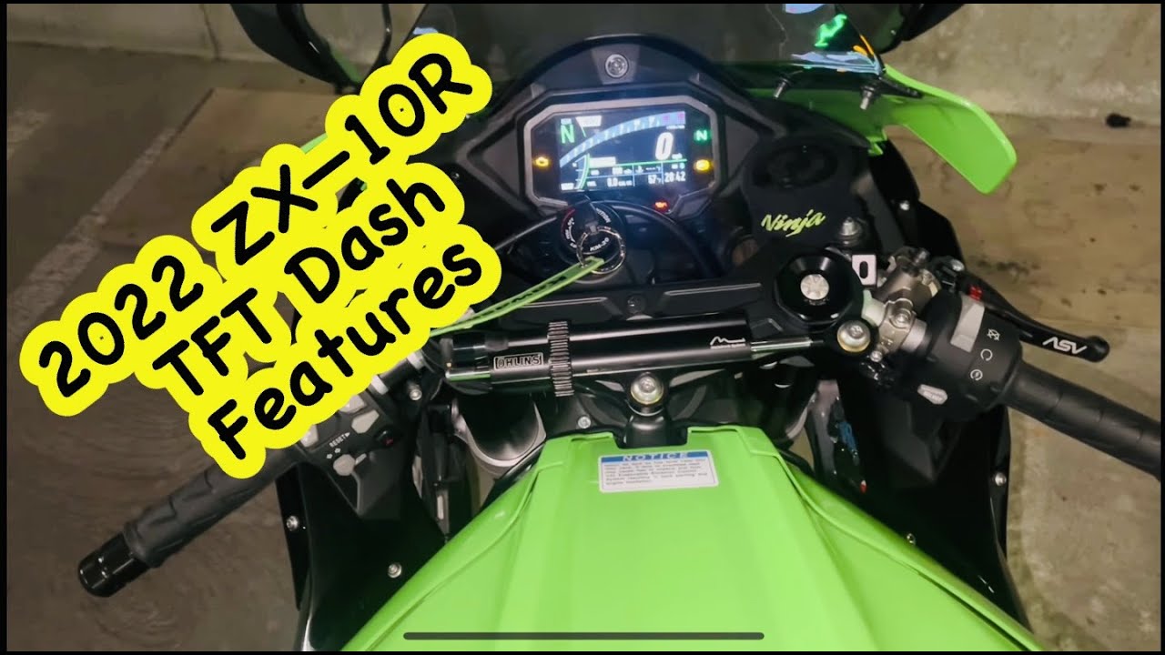2022 Kawasaki Ninja ZX10-R | New TFT Dash | All Options and features 😱