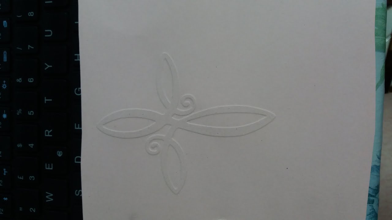 Come creare fustelle emboss con la silhouette cameo