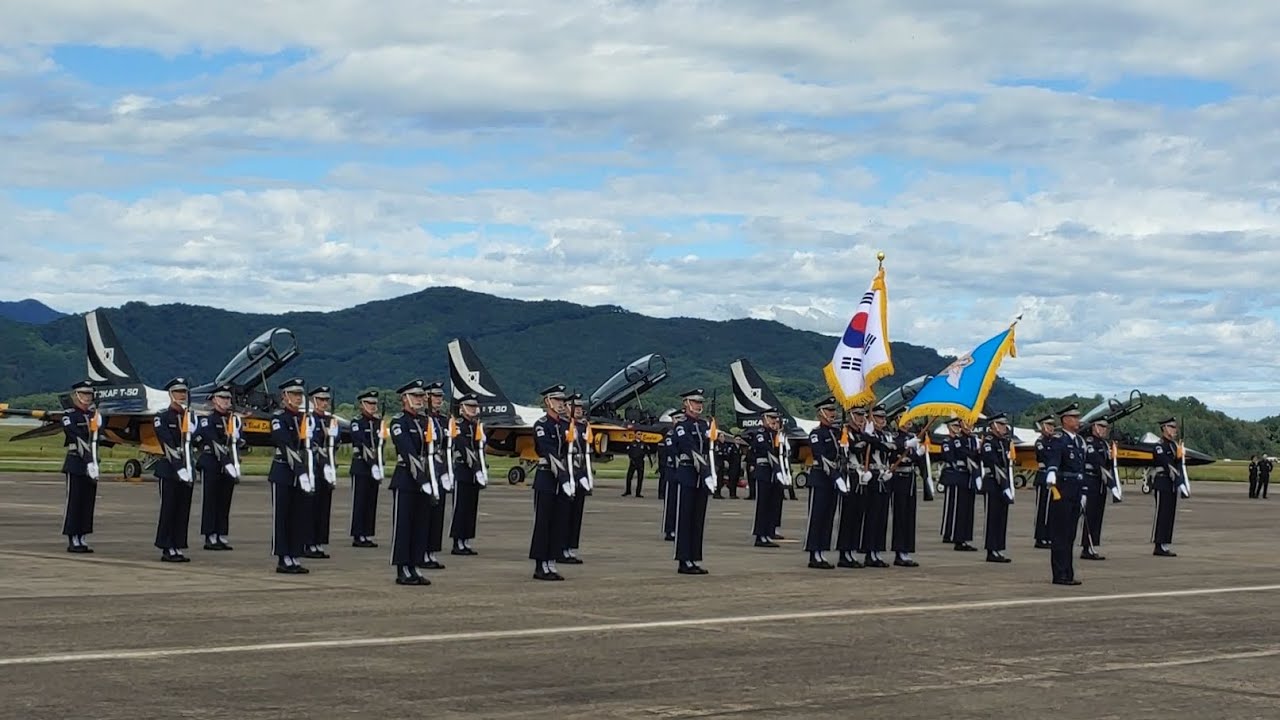 24-09-22 공군본부 의장대 동작시범 (오전)