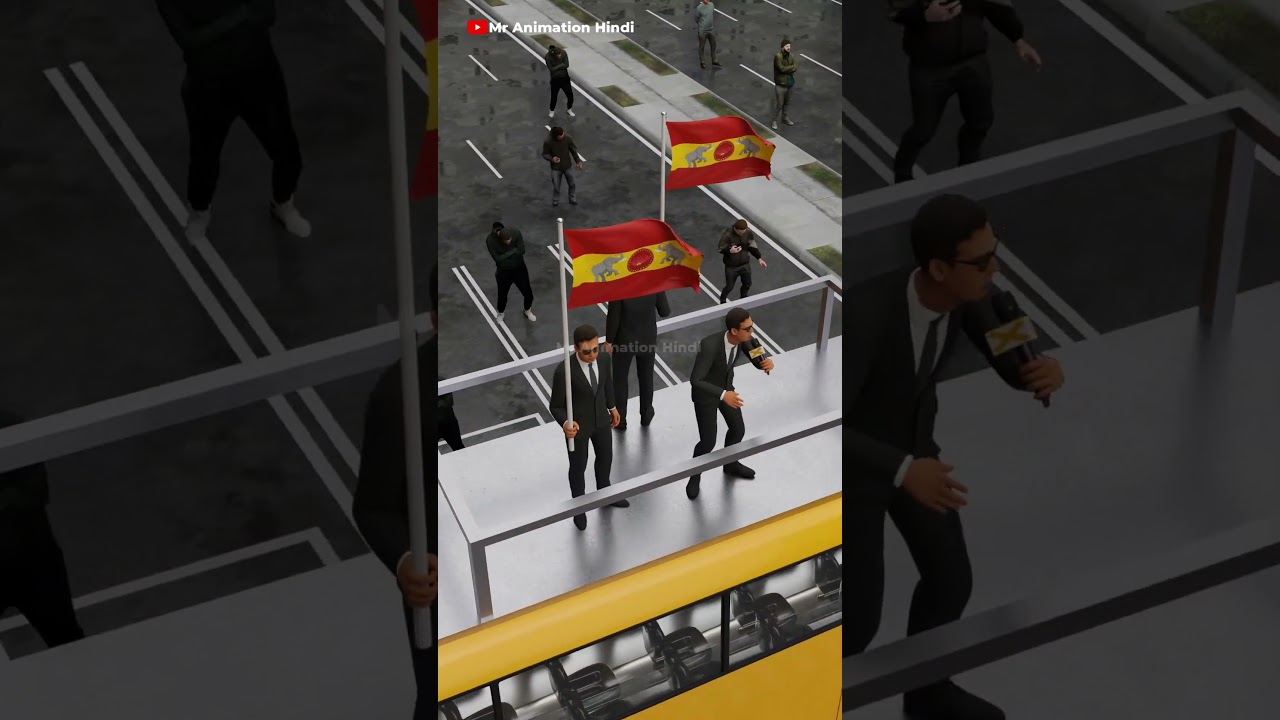 Дело Виджая Талапати о паническом бегстве на ралли - 3D-анимация
