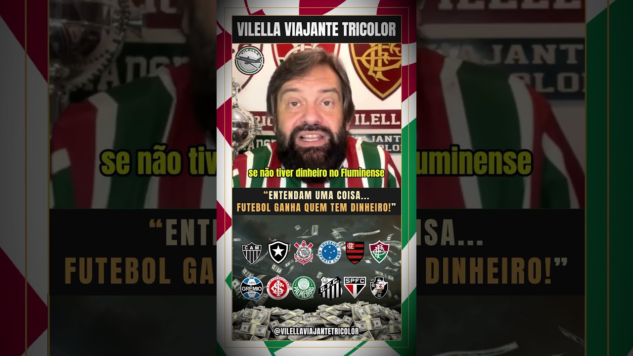 FUTEBOL &Eacute; DINHEIRO