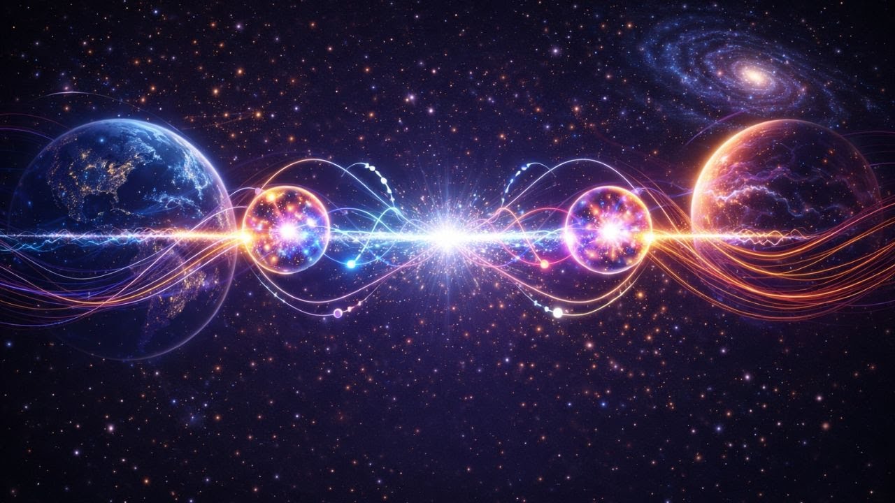 Toda Forma Absurda Que O Emaranhamento Quântico Conecta O Universo Explicada