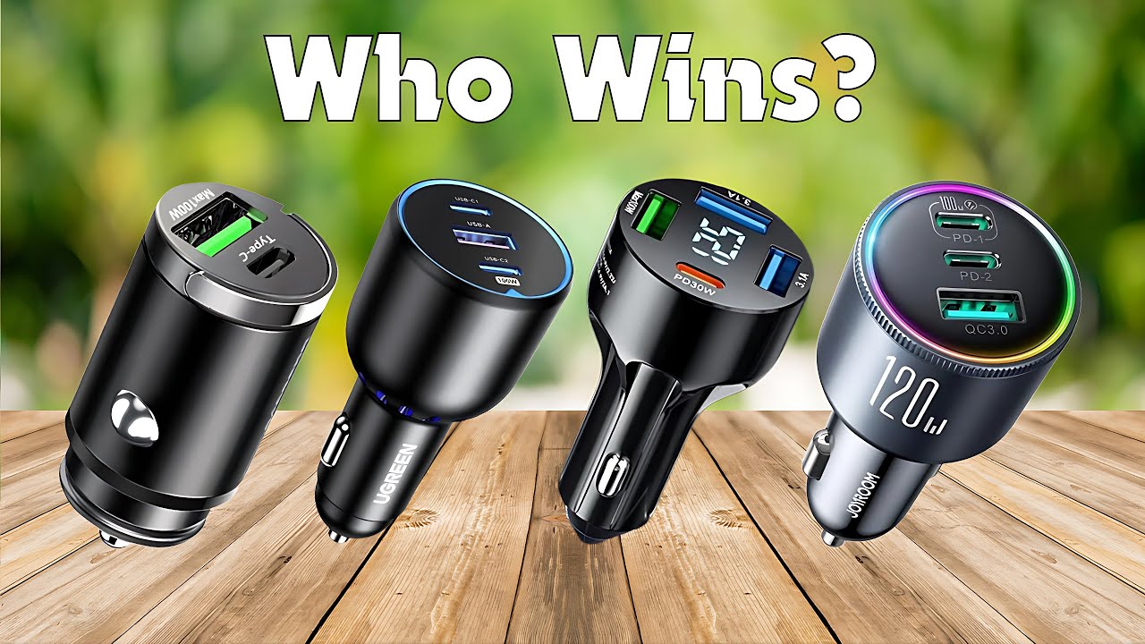 2024's Best 100W Car Charger | Top 5 Picks for High-Speed Charging!