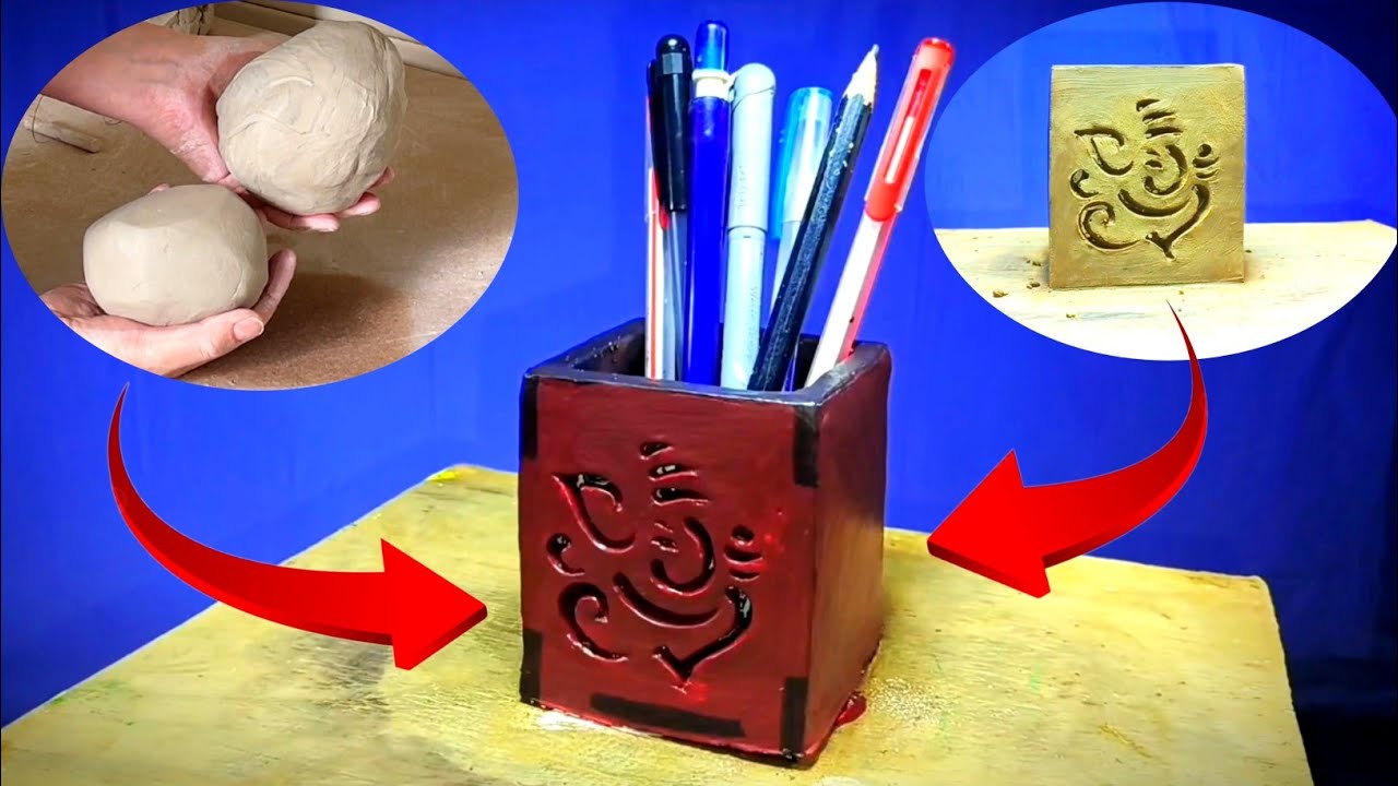 How to Make Pan Stand with Clay 🔥 | Easy Clay Pan Stand at Home 🏡 | DIY Kitchen Hack 😍