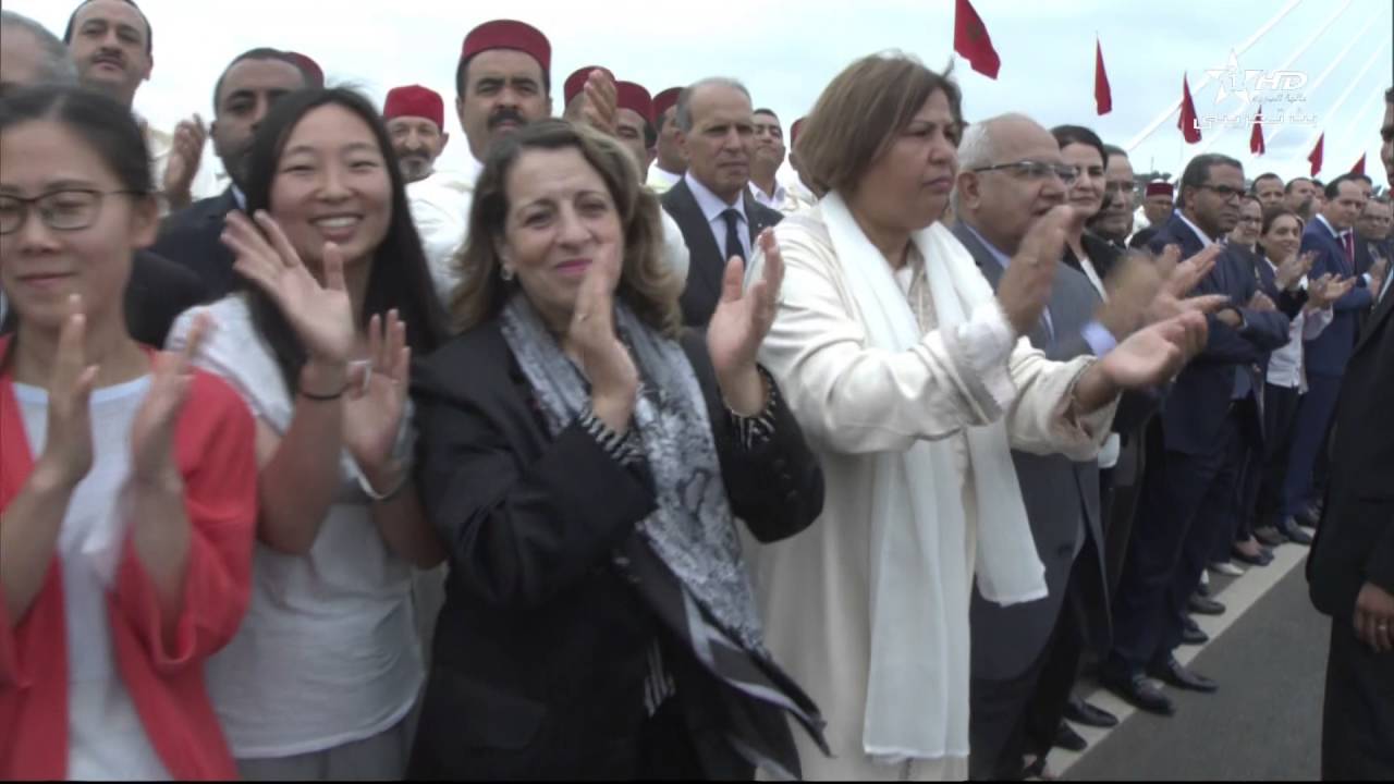 Ouverture de l'autoroute de contournement de Rabat Sal&eacute; et pont mohammed VI