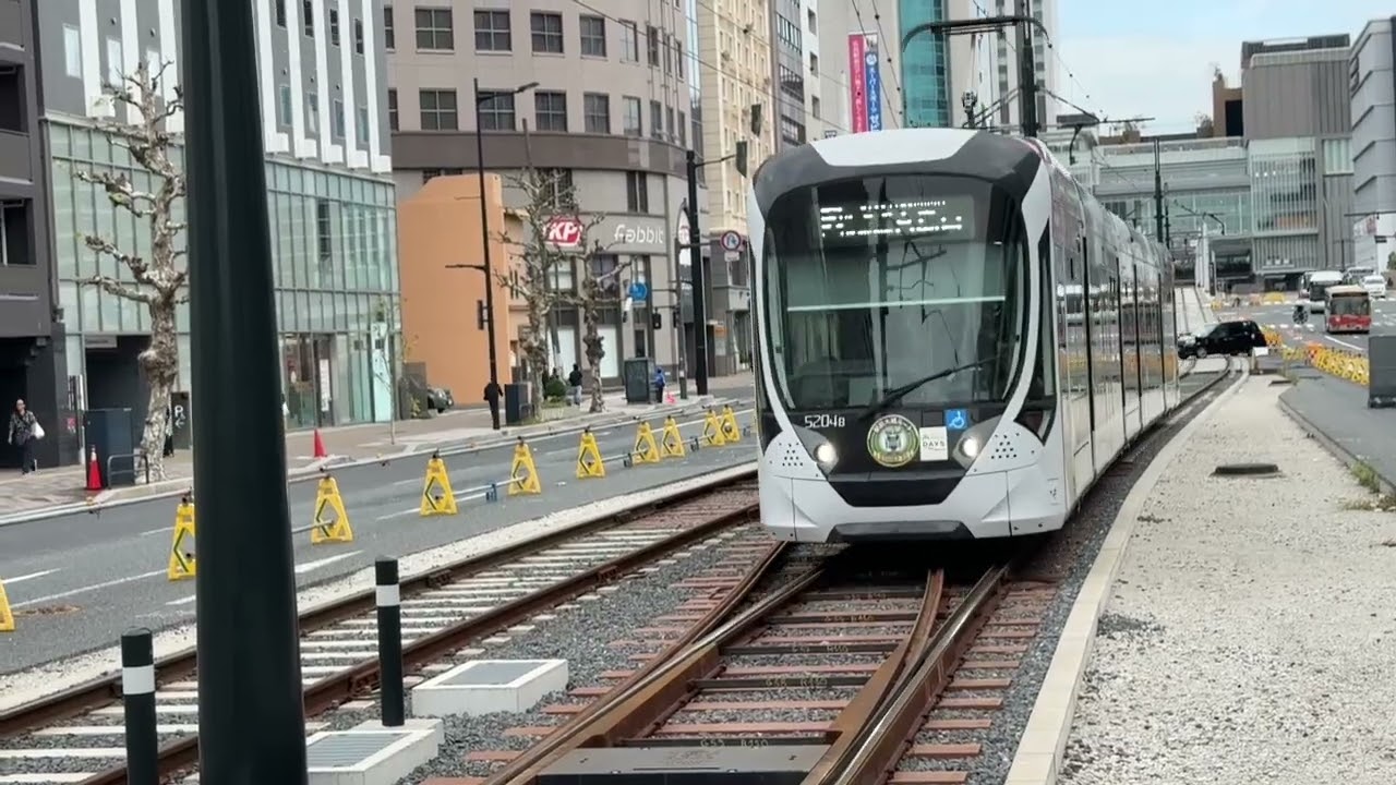 広島電鉄路面電車　2025.10.31 稲荷町