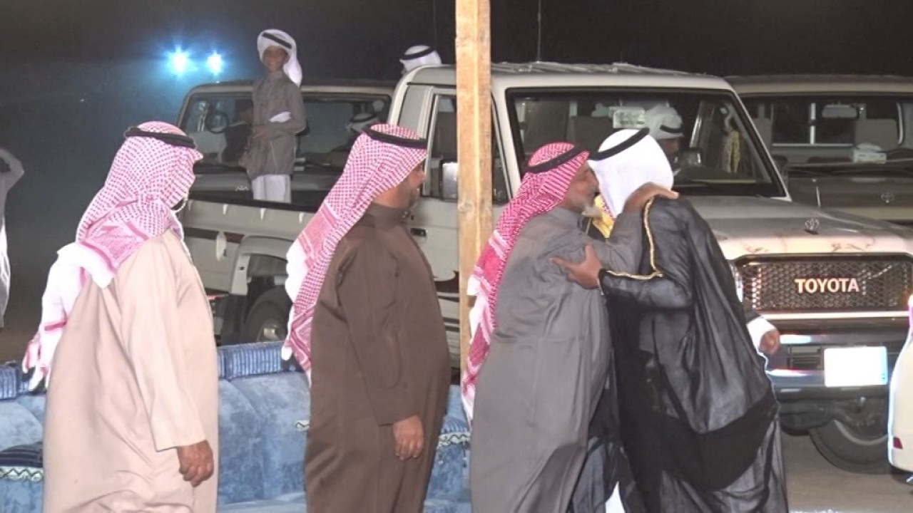 حفل زواج لويفي سعيدان الفايدي ....الاستقبال والبرنامج الخطابي