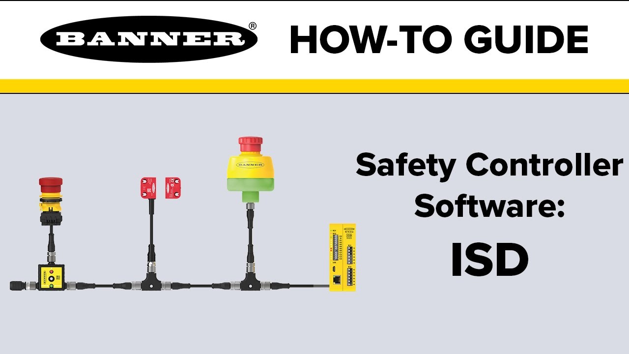 Banner Safety Controller Software: In-Series Diagnostics (ISD)