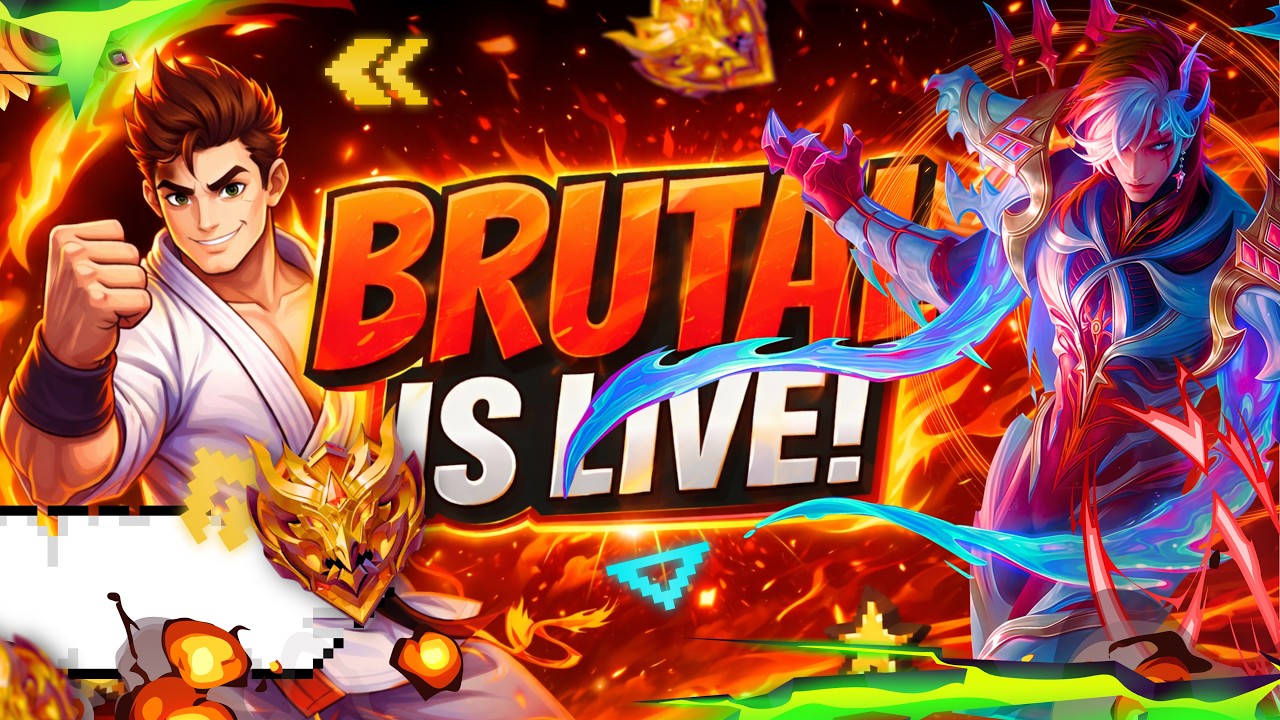 🔴 LIVE | PUSH RANK MYTHIC TO IMMORTAL | BRUTAL IS LIVE