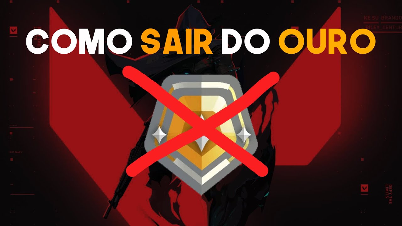As MELHORES 10 DICAS para SAIR do OURO no VALORANT!