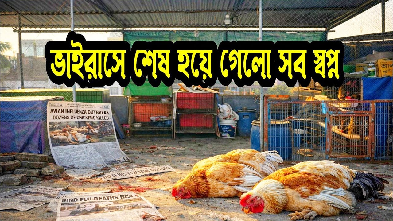 ভাইরাসে শেষ হয়ে গেলো শখের সব মুরগি গুলো | #chicken #update #sadstatus 