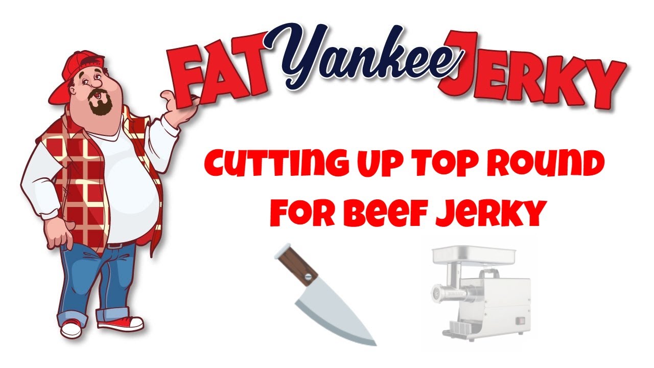 Slicing up a Top Round for Beef Jerky