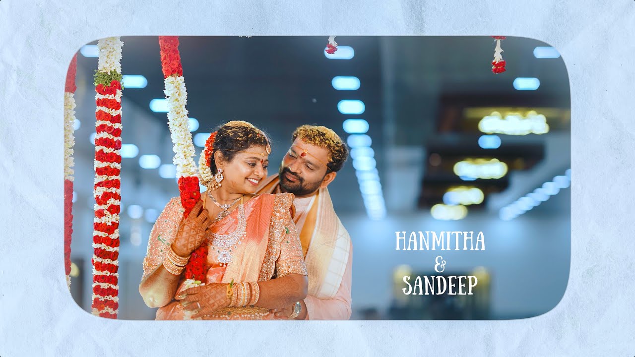 Hanmitha & Sandeep Wedding Teaser 4k || LifeStories by Sundar || 9989787578