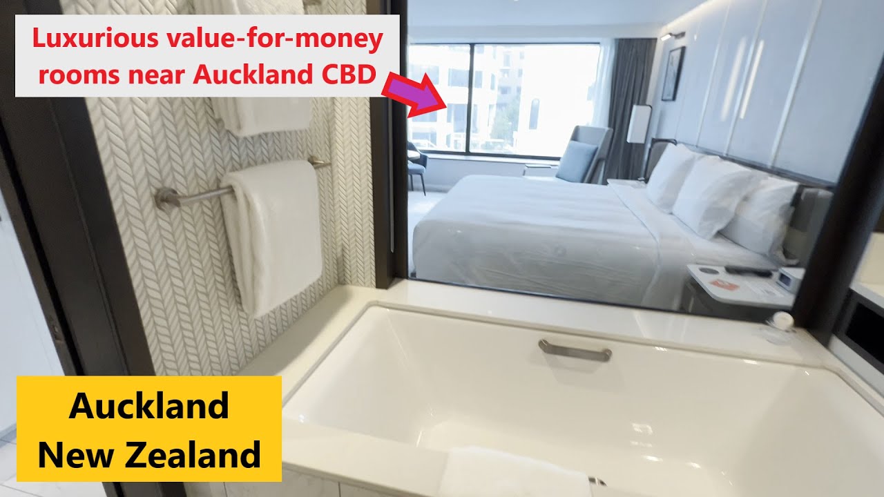 Room Tour: Premier Pinnacle Tower Room at Cordis Hotel, Auckland, New Zealand