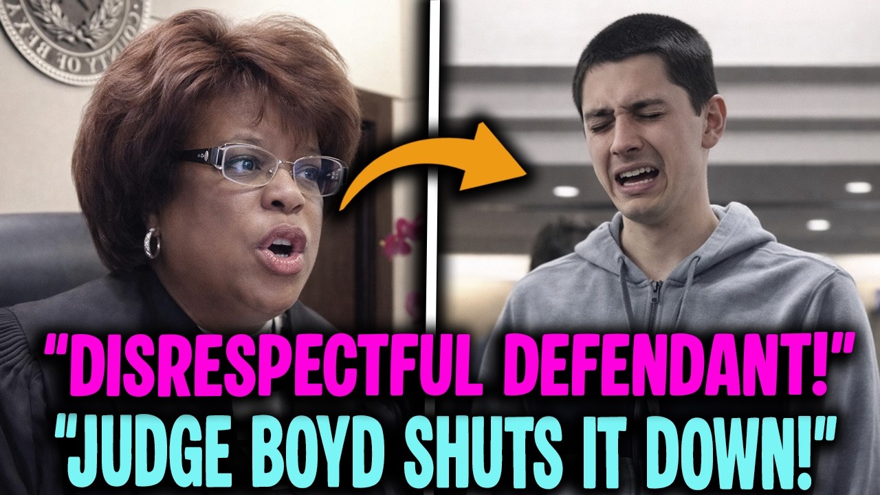 Judge Boyd Shuts Down Disrespectful Defendant with Unmatched Authority
