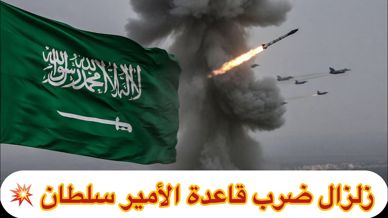 زلزال إيران: ضرب قاعدة الأمير سلطان.. سر خطير هروب أمريكا! 💥🔥