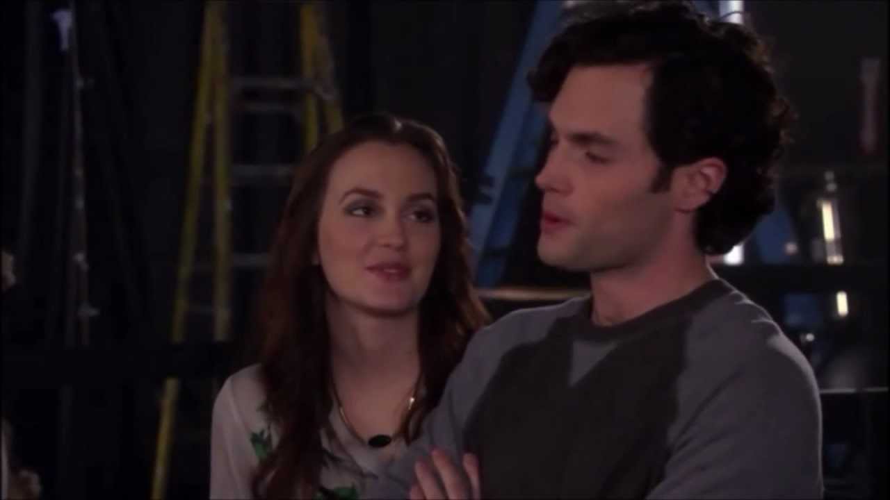 Dan and Blair Kiss (Staged) Gossip Girl 5X16