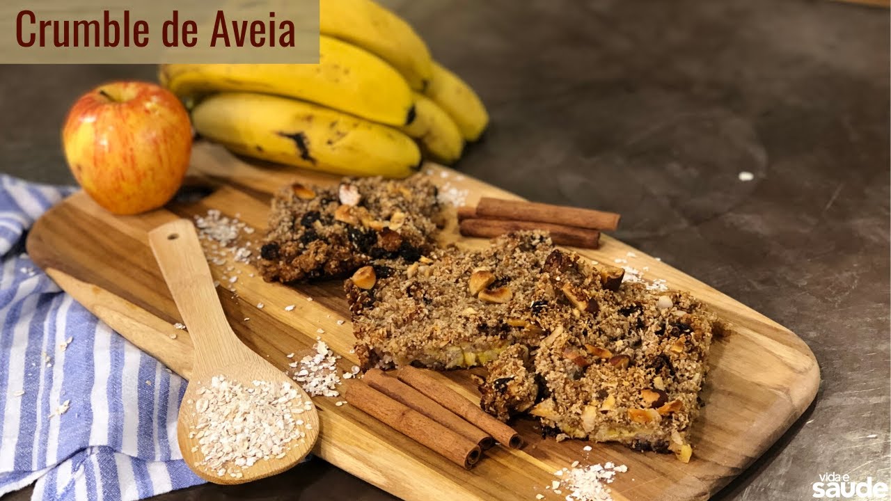 Receita: Crumble de Aveia - Nutrição comportamental - Parte 4 (03/07/20)