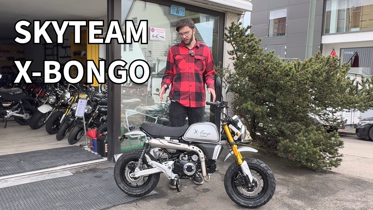 NEU von SKYTEAM  mit Top Design das X-Bongo Alltags tauglich im Straßenverkehr!