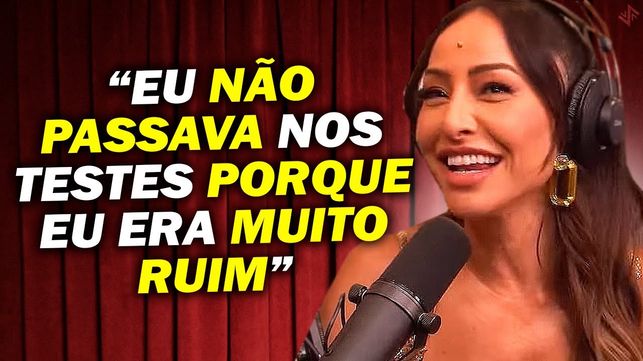 SABRINA SATO FALA COMO CHEGOU NA TV