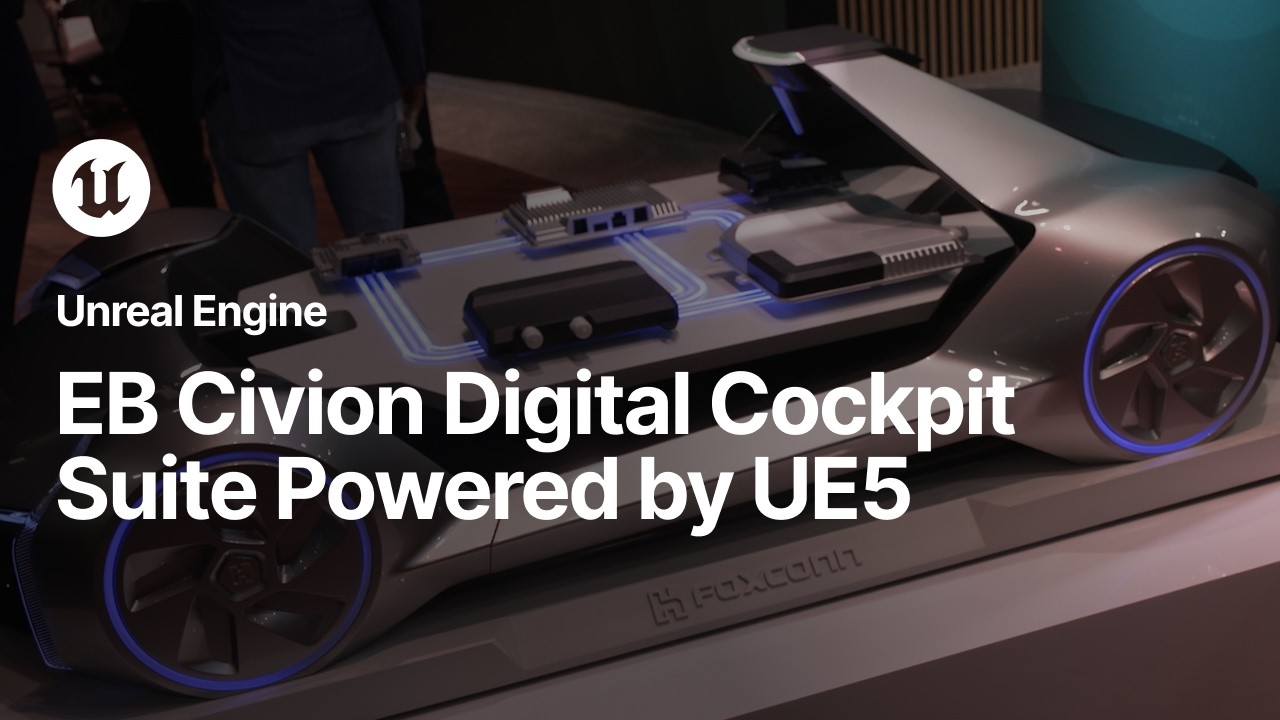 Elektrobit’s EB Civion Digital Cockpit Suite, Powered by Unreal Engine 5